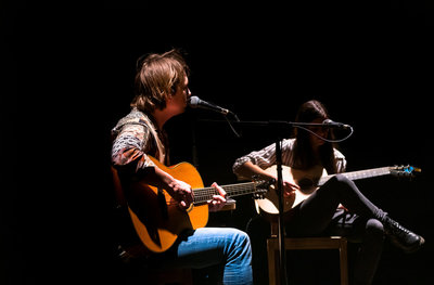 1na1: Štras & Manca Trampuš <em>Foto: Damjan Končar</em>