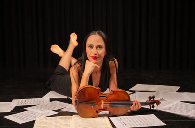 Anja Bukovec & godalna zasedba Amber <em>Foto: Klemen Ceglar</em>