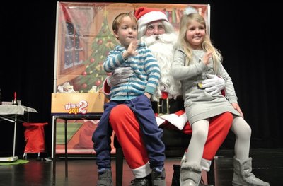 Rudi in praznične kremšnite + obisk Božička 23/12/17 <em>Foto: Manny</em>