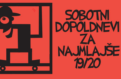 Sobotni dopoldnevi za najmlajše - program 19/20